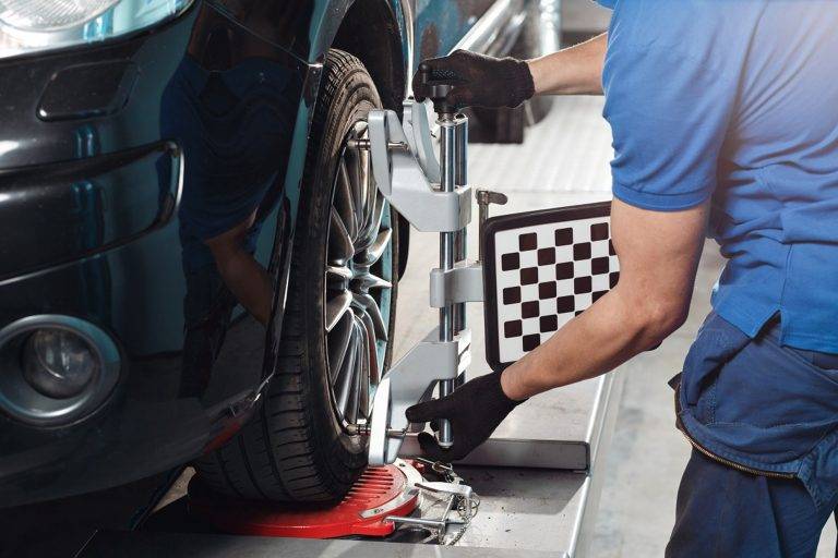 wheel alignment service in hillington